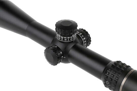 xtr II 5-25x50mm rifle scope from Burris Optics with SCR Mil Reticle features a 16.31" length